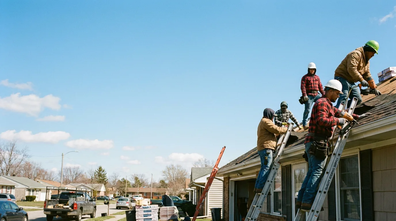 Roofing in Hartshorne, OK near me